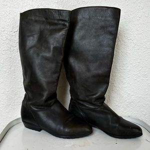 Vintage Footwear | 1990s VTG Canadian Santana Pull-On Boots | Size 10 Ladies US